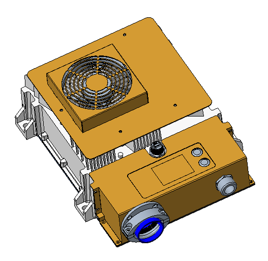 10KW IP 67 高防护叉车壁挂式充电器 200V45A