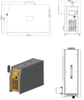 10KW IP 67 高防护叉车外部充电器 200V45A