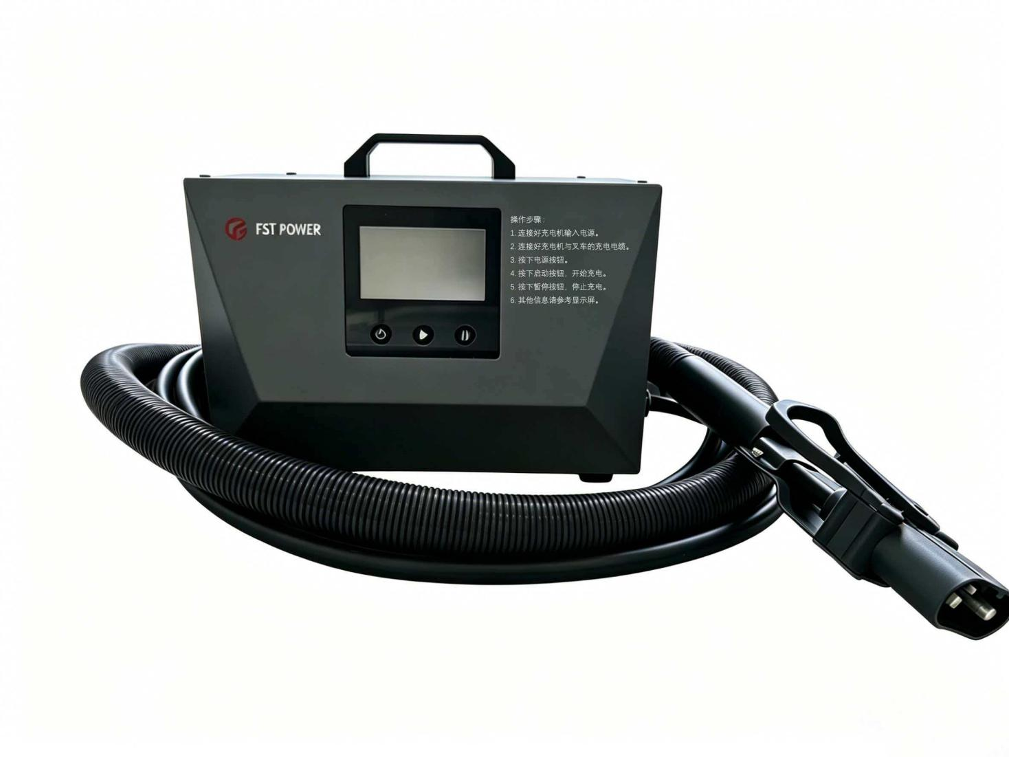 重型 48V 200A 工业锂电池充电器 – FST-E-48200-R(G)